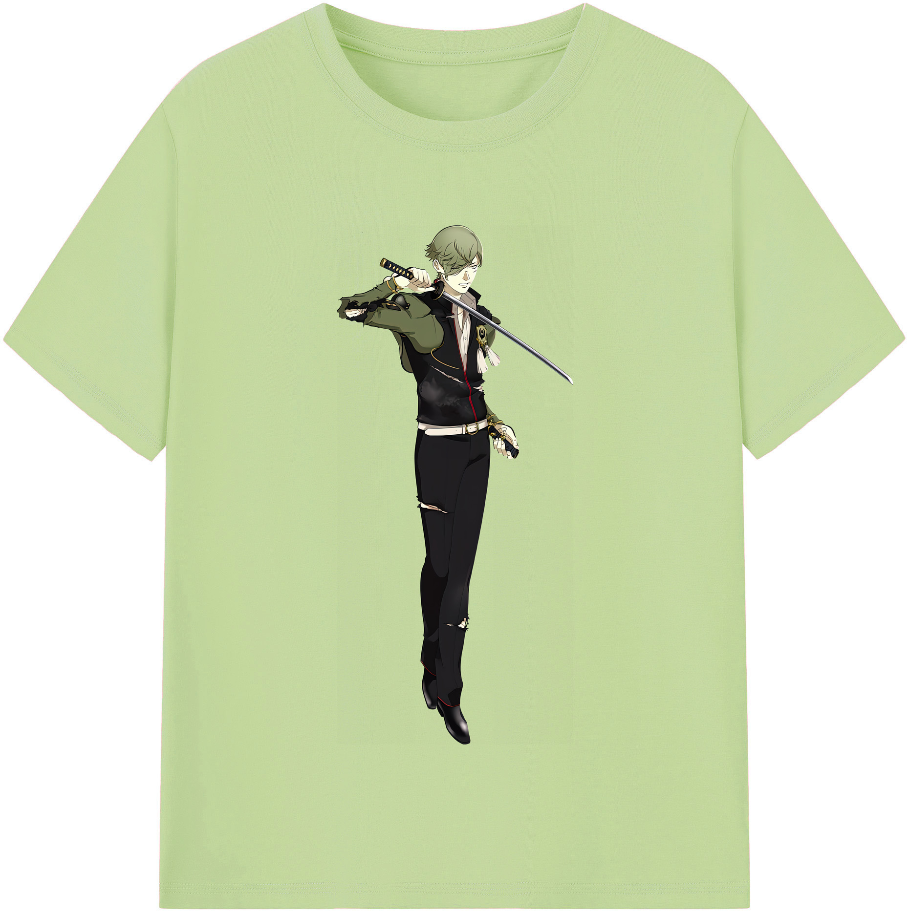 （画像用） 刀剣乱舞 Touken Ranbu 綿100％半袖Tシャツ（フロントプリント）